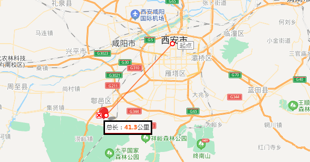九龙山公墓距西安几公里