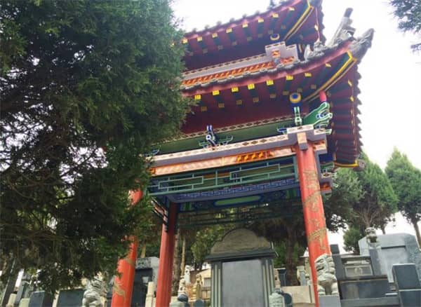 西安寿阳山墓园图片