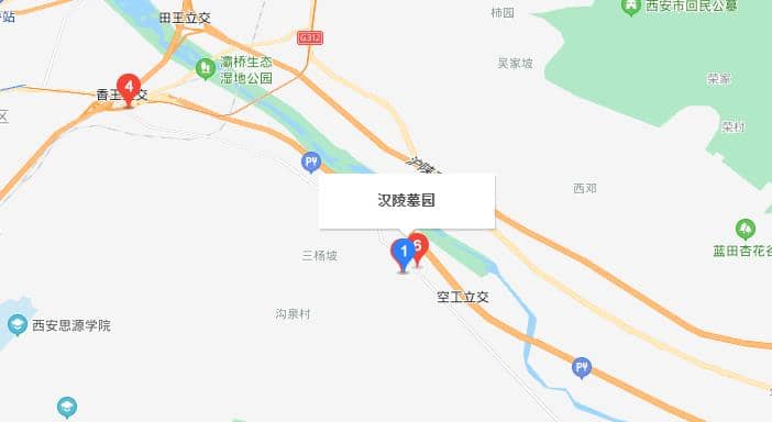 西安市汉陵墓园的地址