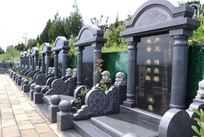 西安寿阳山公墓樱花苑区域