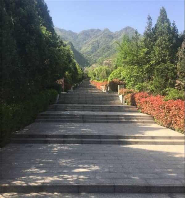 西安九龙山公墓位于头枕秦岭龙脉