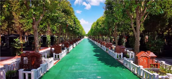 阎良汉皇树葬骨灰公墓提供节地生态葬服务吗？