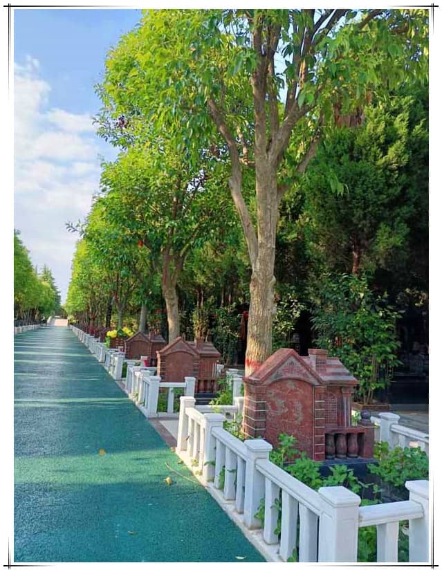 看西安阎良汉皇树葬陵园