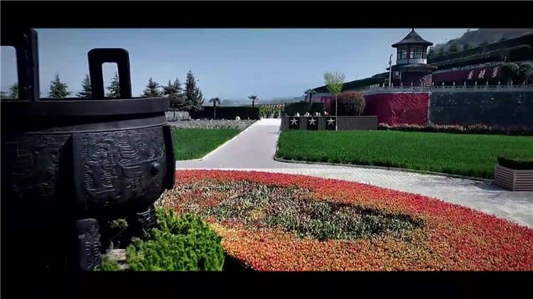 西安霸陵墓园军魂园