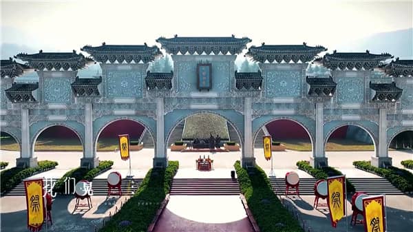 西安霸陵墓园分布图高清